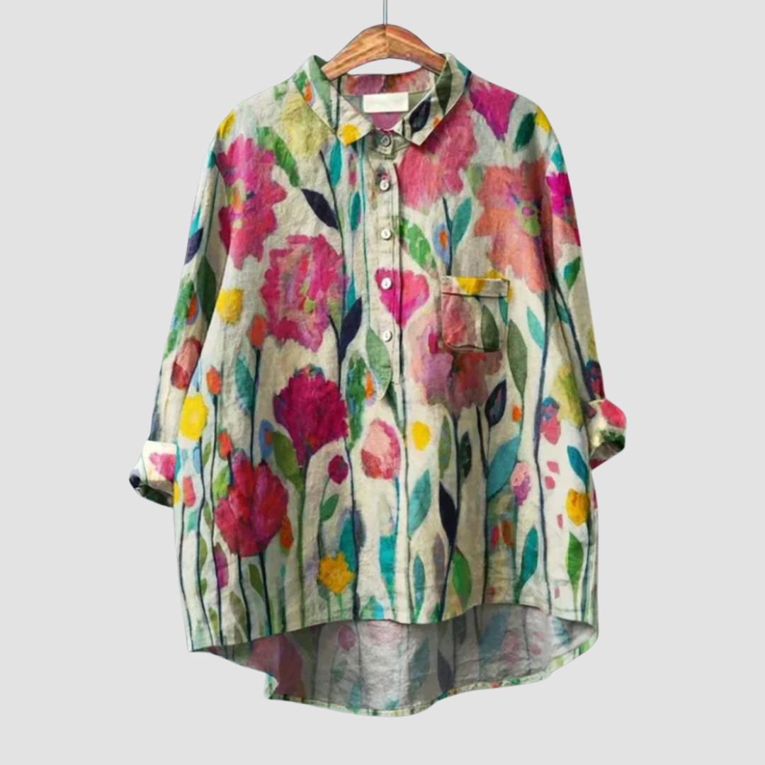 Victoire™ | Blouse florale raffinée