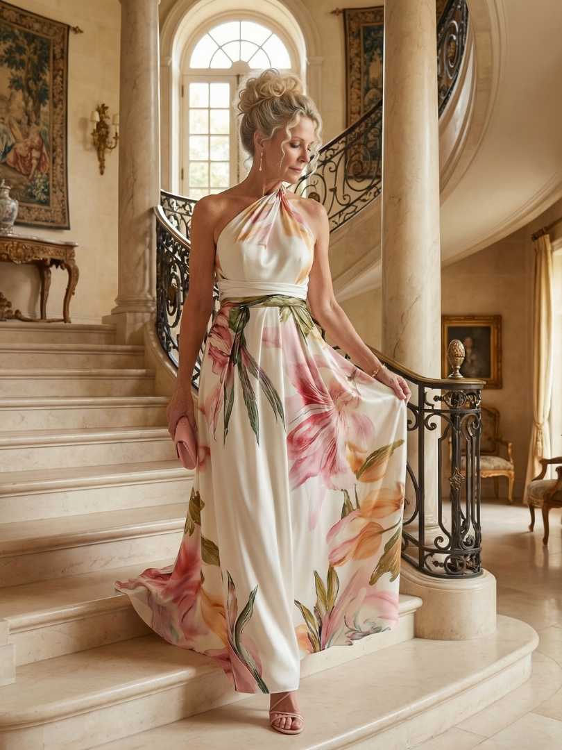Alixane™ | Robe maxi fleurie