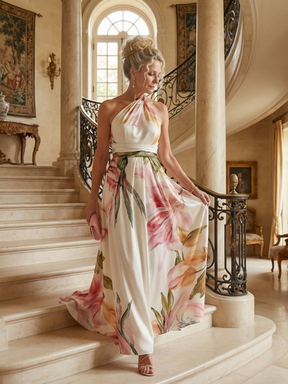 Alixane™ | Robe maxi fleurie