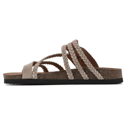 RAYHANA™ | SANDALES TISSÉES