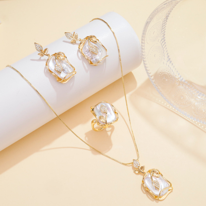 Cécile™ | Parure de perles éthérées