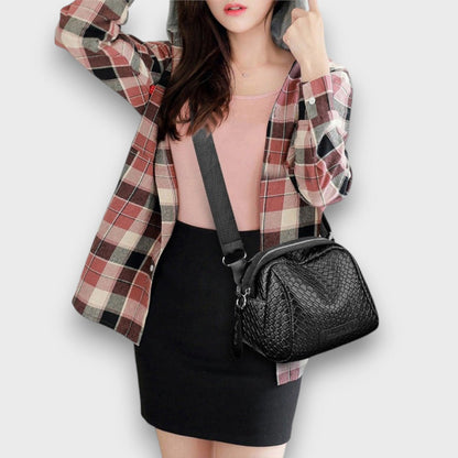 Bronelle™ | Sac bandoulière tressé coquille