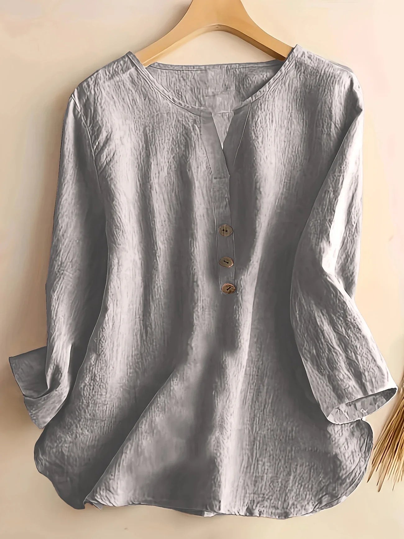 Solénya™ | Blouse coton-lin