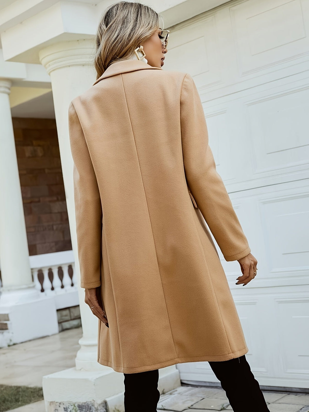 Helena | Manteau mi-long à double boutonnage