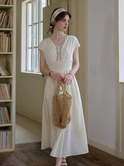 Adalyn™ | Robe en coton brodée