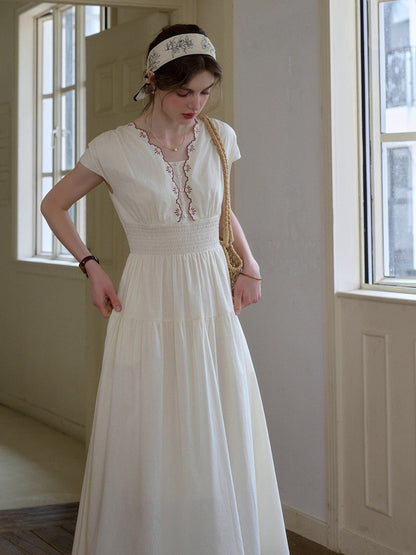 Adalyn™ | Robe en coton brodée