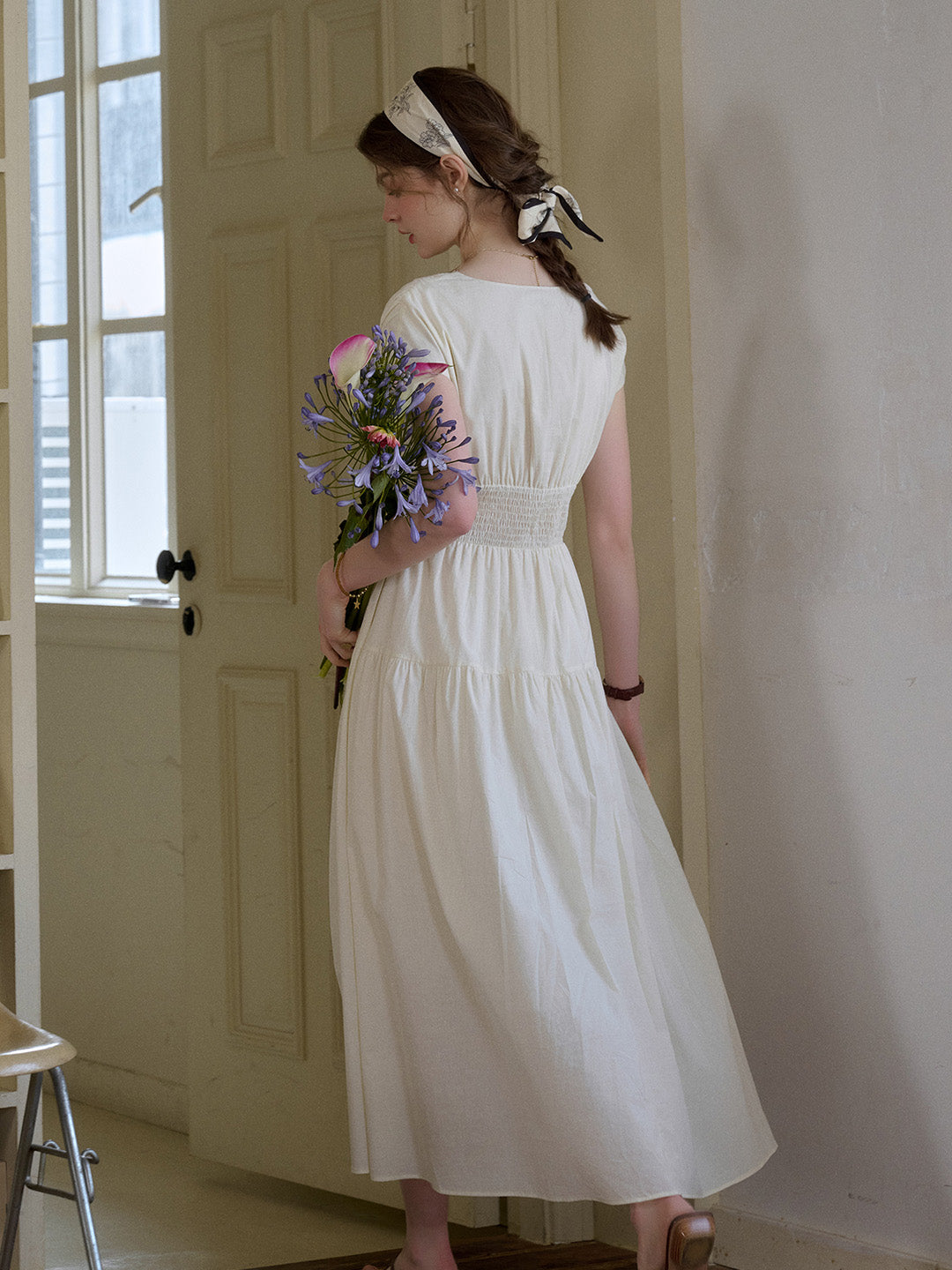 Adalyn™ | Robe en coton brodée