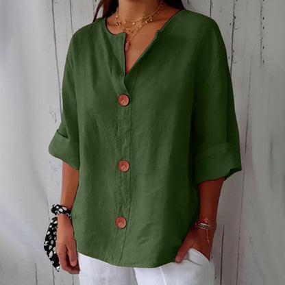 Lunaria™ | Chemise coton-lin