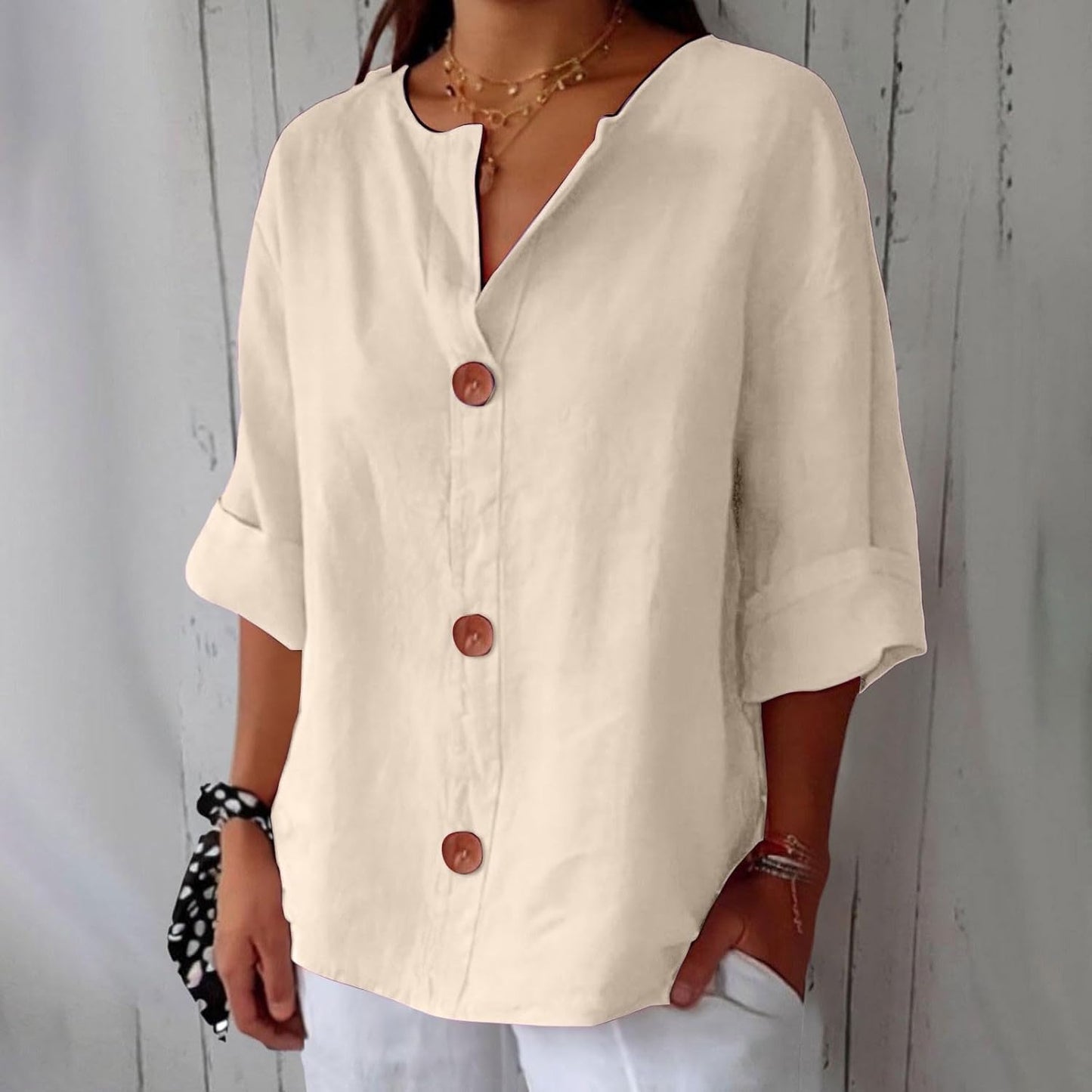 Lunaria™ | Chemise coton-lin
