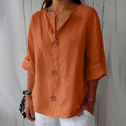 Lunaria™ | Chemise coton-lin