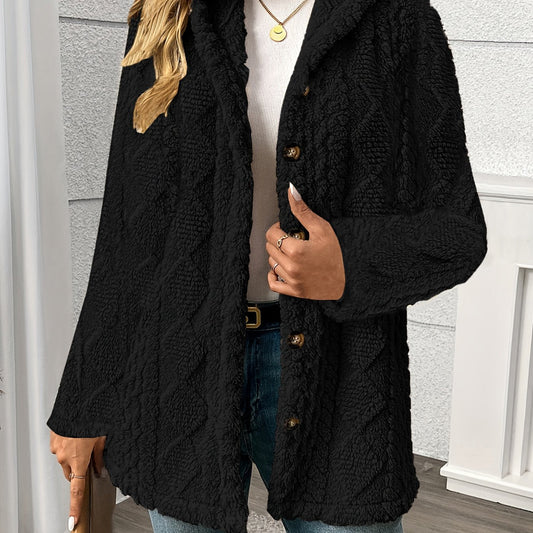 Sloane | Veste texturée à capuche