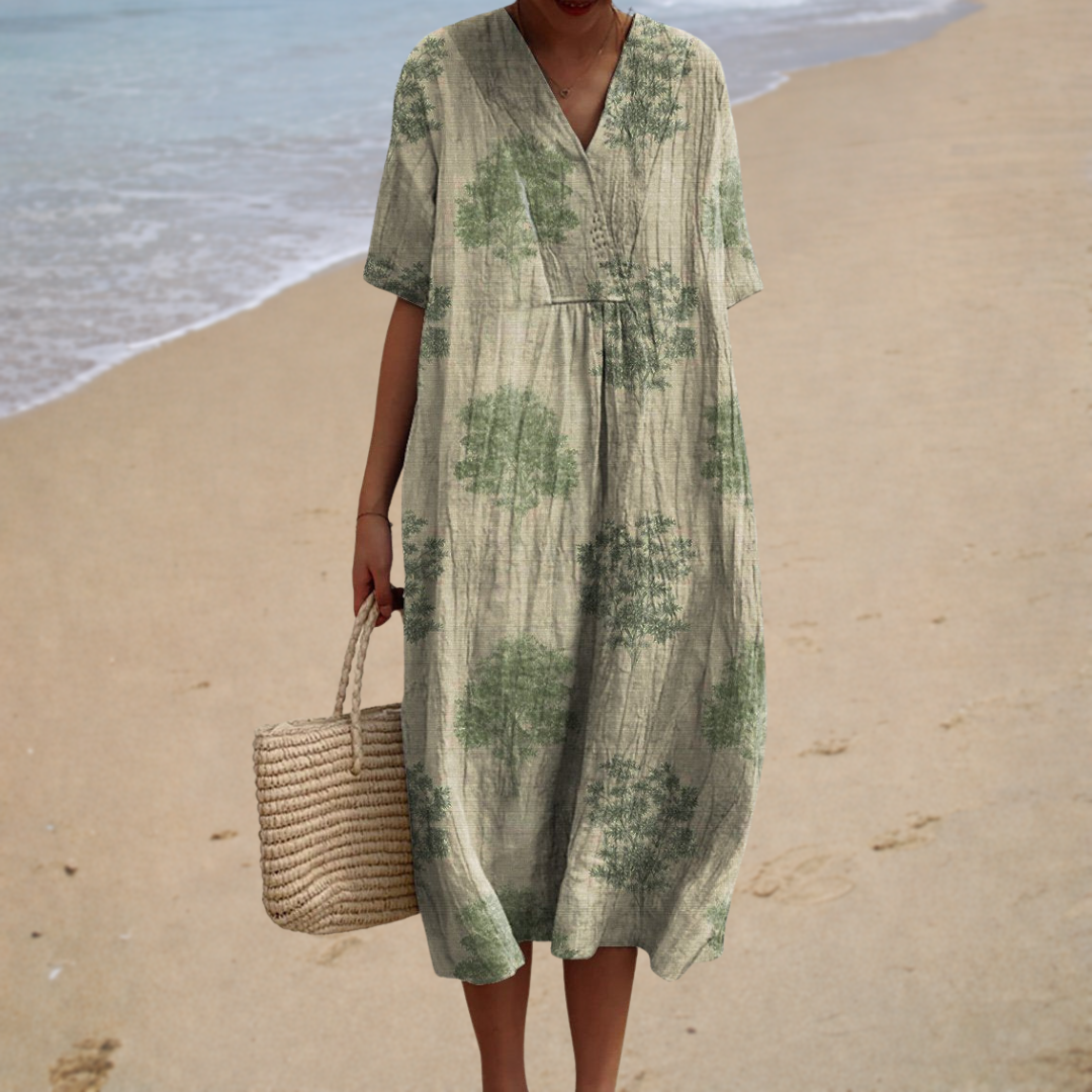 Madeleine™ | Robe longue naturelle