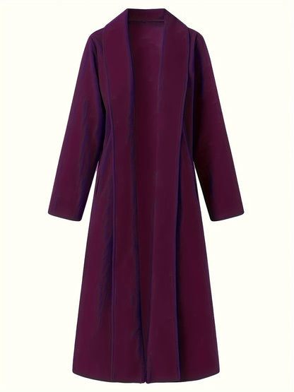Gwendolyn | Manteau long drapé