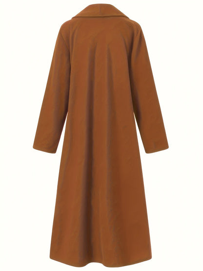 Gwendolyn | Manteau long drapé