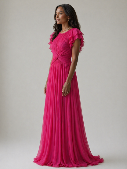 Zoé™ | Robe de soirée plissée