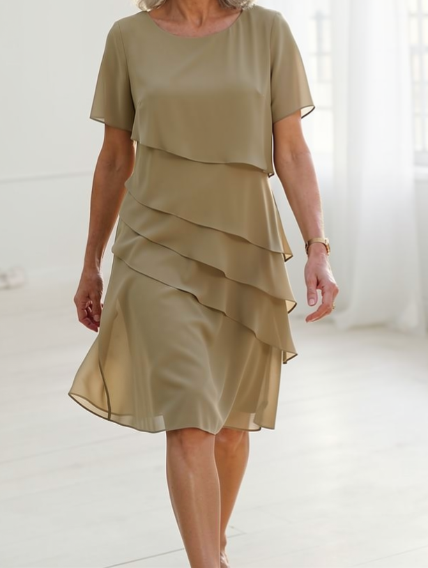 Dalila™ | Robe élégance fluide à volants