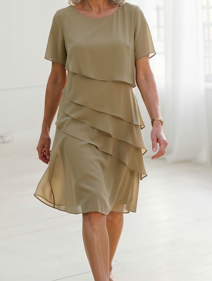 Dalila™ | Robe élégance fluide à volants