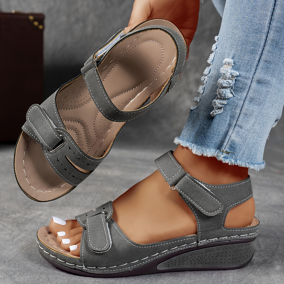 Edeltraud™ | Sandales orthopédiques confort