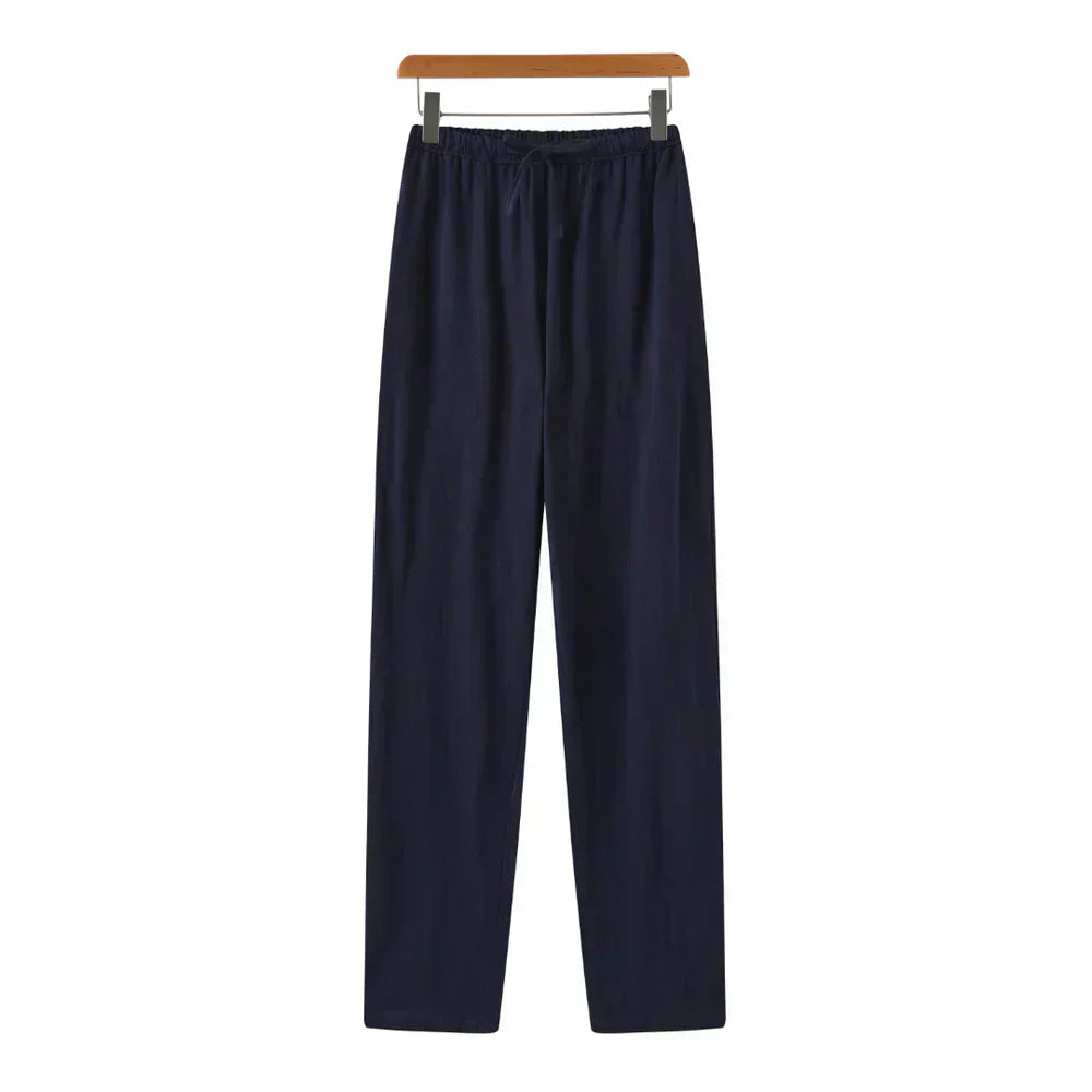 Sylvio™ | Pantalon slim en lin