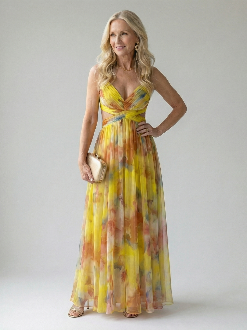 Ariane™ | Robe maxi portefeuille