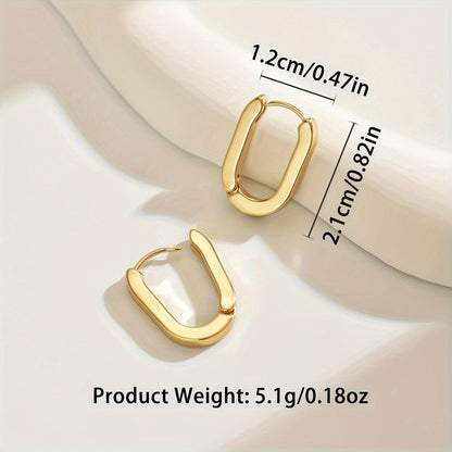 Marinae™ | Boucles d’oreilles créoles géométriques