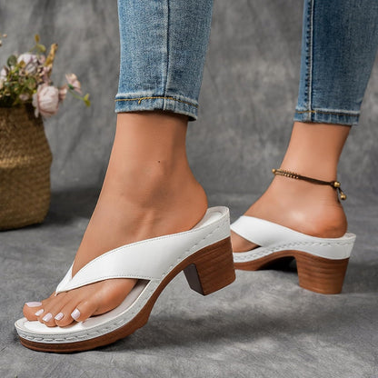 NASSIMA™ | SANDALES À TALON BLOC