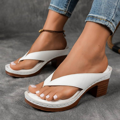 NASSIMA™ | SANDALES À TALON BLOC