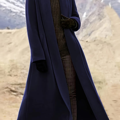 Gwendolyn | Manteau long drapé