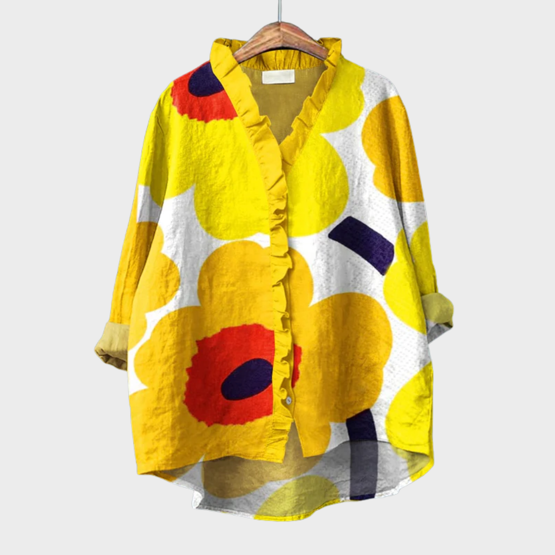 Helena™ | Blouse graphique audacieuse