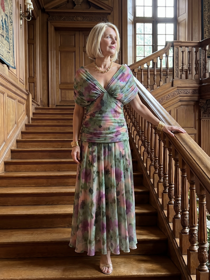 Sidonie™ | Robe midi fluide
