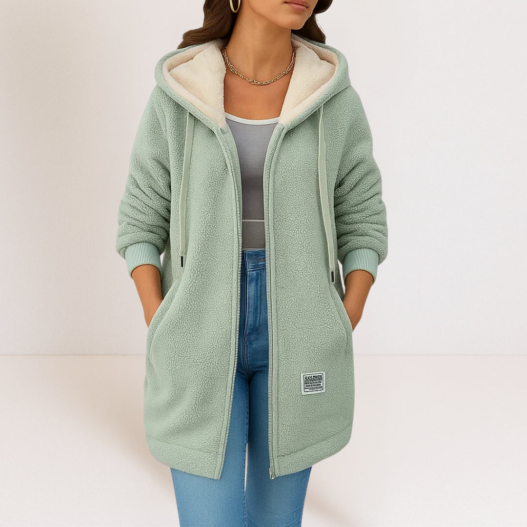 Irene | Manteau à capuche douillet