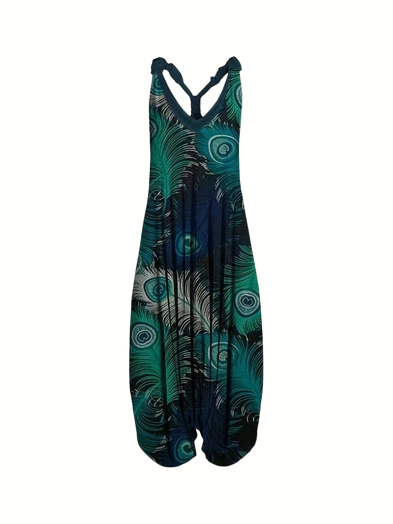 Luella™ | Boho-Overall mit weitem Bein und Taschen