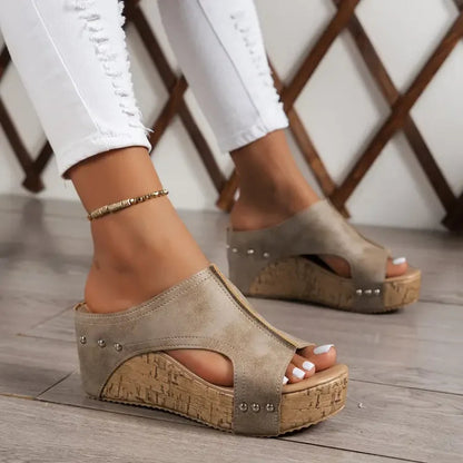 Soraya™ | Sandales compensées orthopédiques