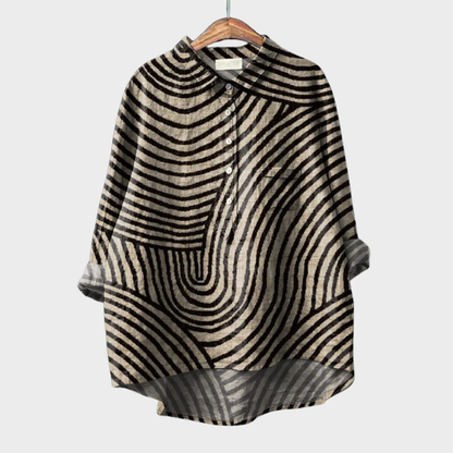 Jacinthe™ | Blouse graphique moderne