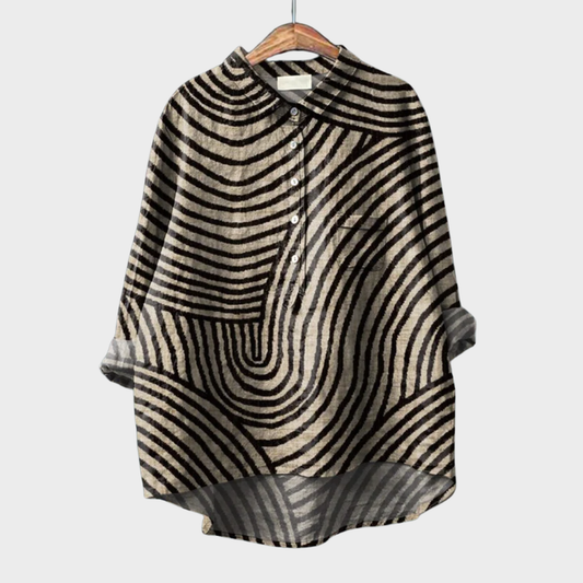 Jacinthe™ | Blouse graphique moderne