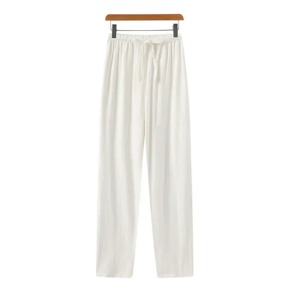 Sylvio™ | Pantalon slim en lin