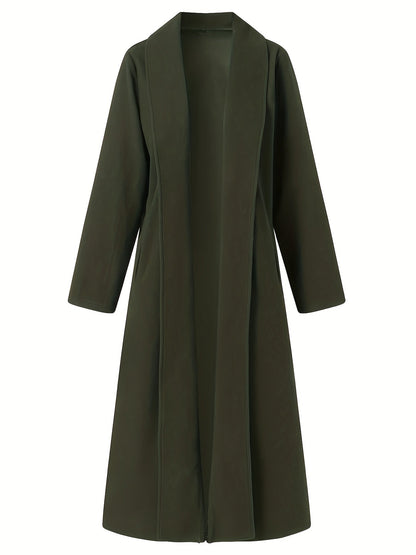Gwendolyn | Manteau long drapé