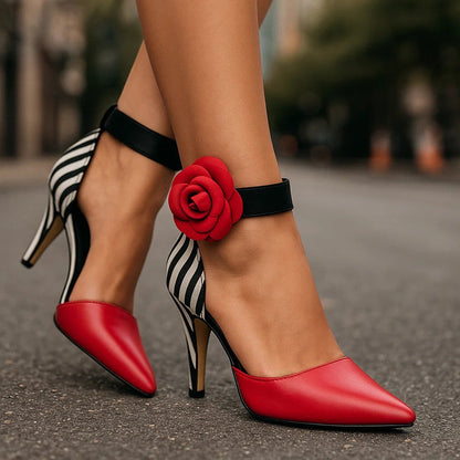 ANGELA™ | Escarpins Fleuris