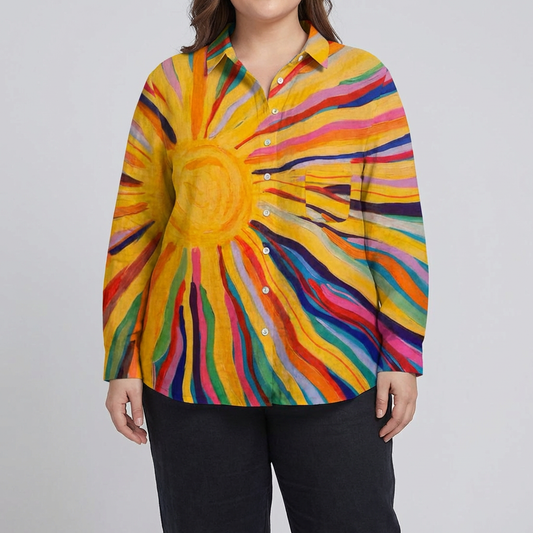 Solara™ | Blouse d’été en lin élégante