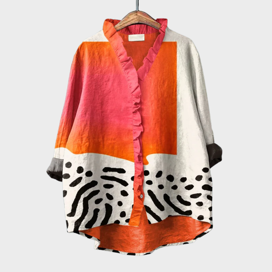 Garance™ | Blouse graphique moderne
