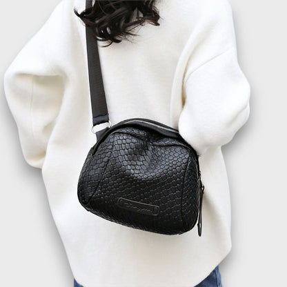 Bronelle™ | Sac bandoulière tressé coquille