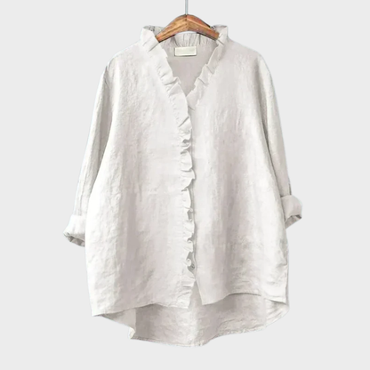 Célestine™ | Blouse délicate à volants