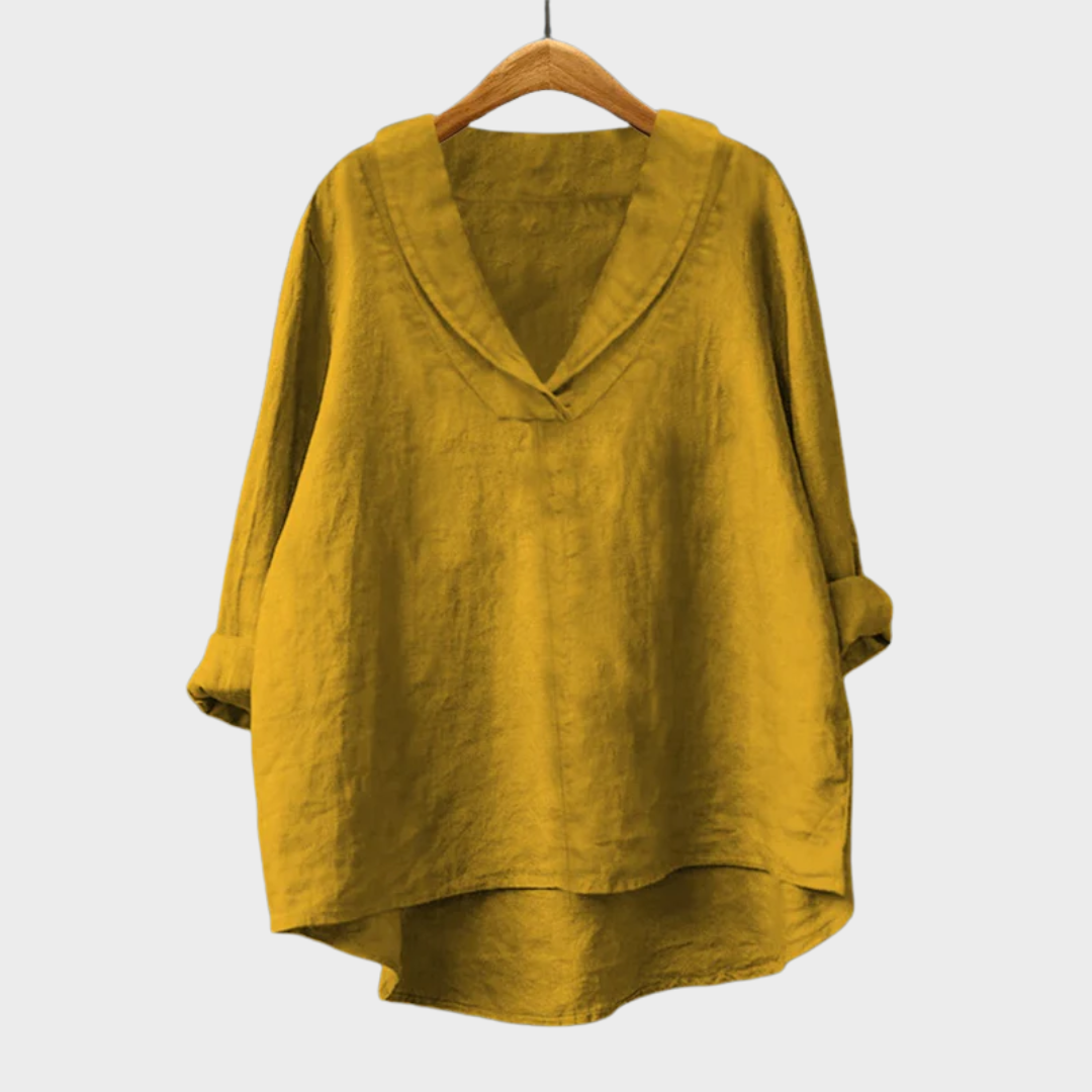Hortense™ | Blouse à col V fluide