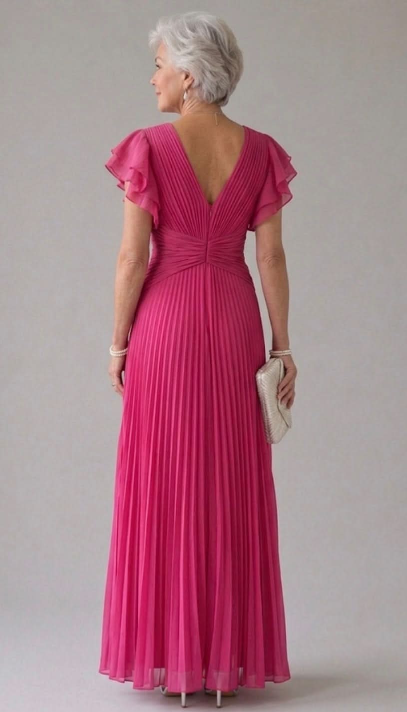 Zoé™ | Robe de soirée plissée