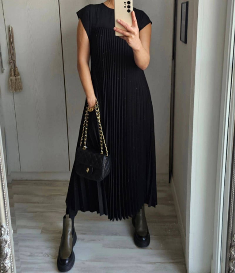 Leonora™ | Plissiertes Kleid