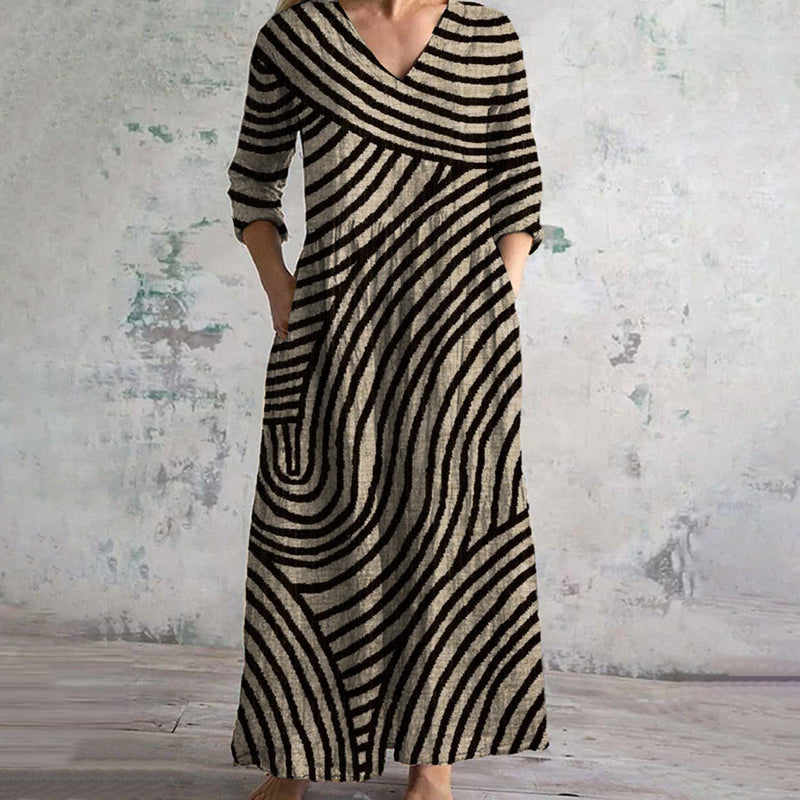Valerienne™ | Gestreiftes Kleid