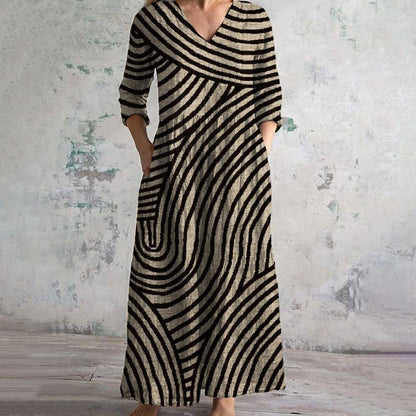 Valerienne™ | Gestreiftes Kleid