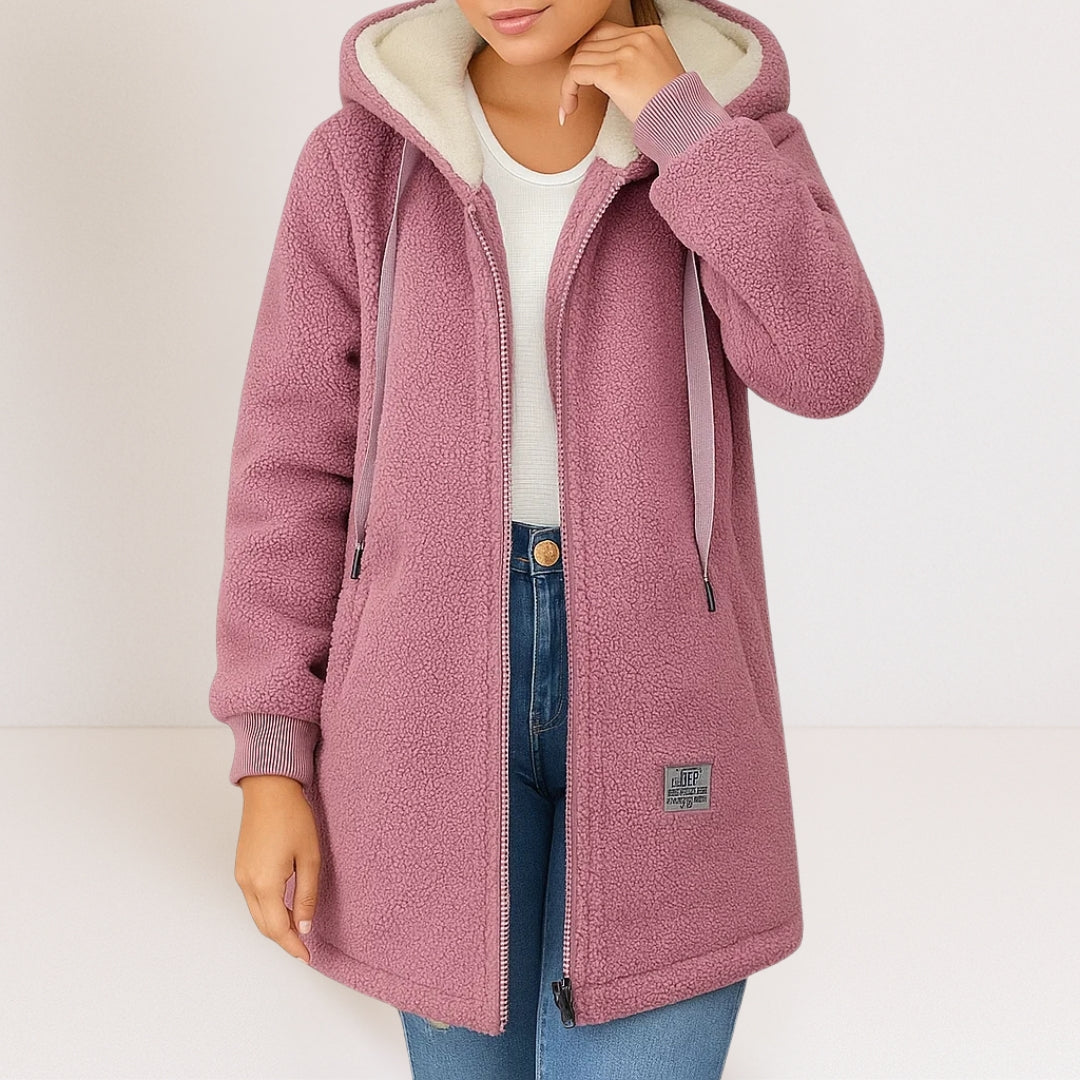 Irene | Manteau à capuche douillet