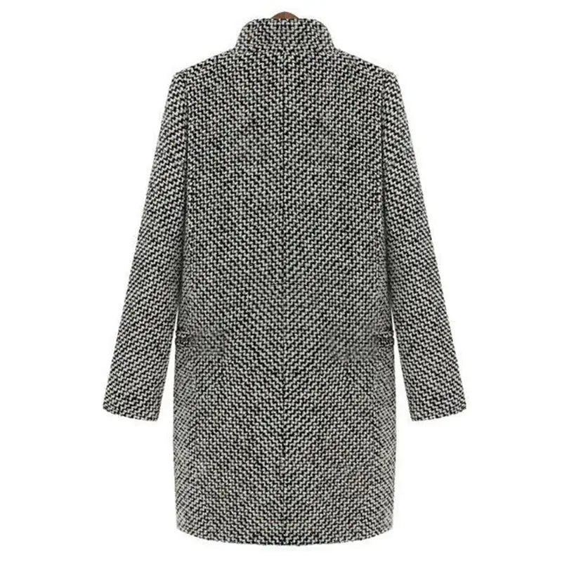 Evelyn | Manteau d'hiver en laine chic et intemporel