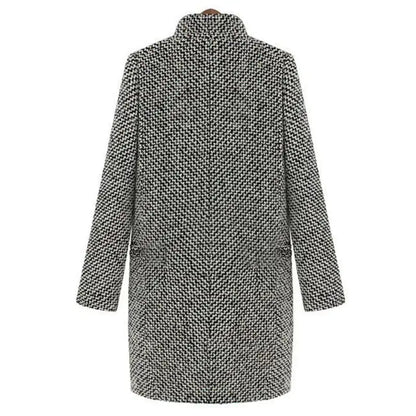 Evelyn | Manteau d'hiver en laine chic et intemporel